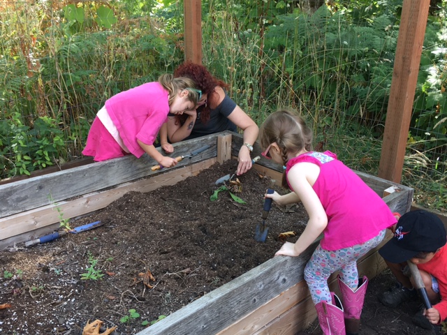 Kids gardening